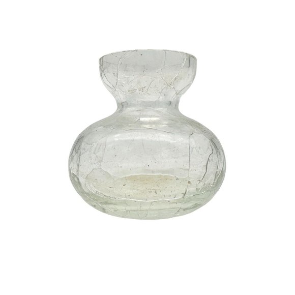 Set of 5 Vases Clear Glass Misc Shapes and Sizes - Picture 2 of 16